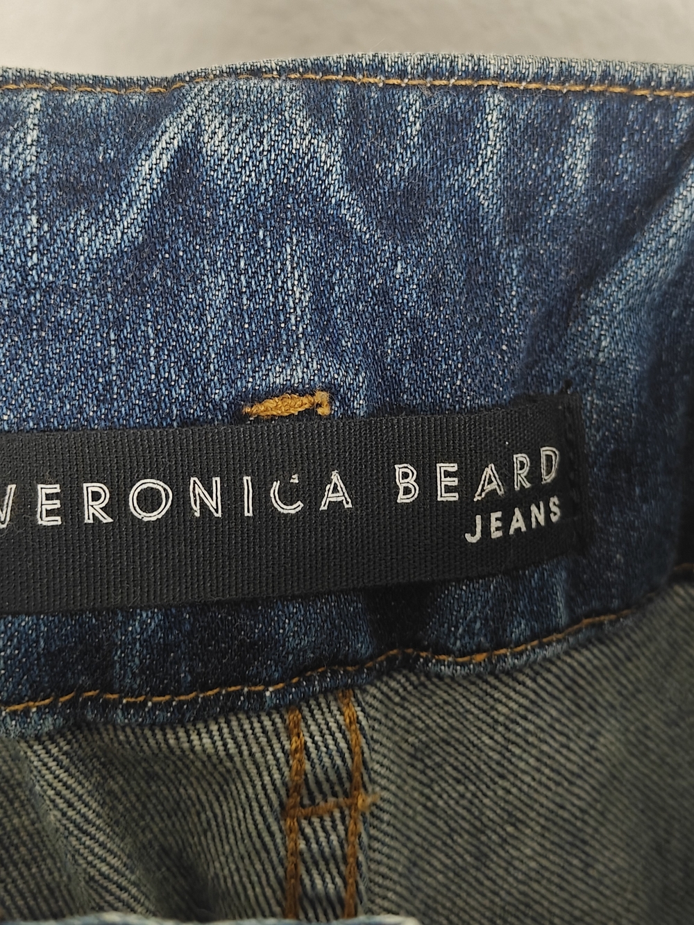 Veronica Beard Marlene Corset High Rise Button Fly Jeans | Detachable Belt Sz 27 - Picture 16 of 16